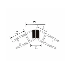 Magnetliste hvid 135g til 10mm