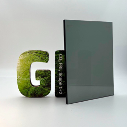 8mm Blackpearl med poleret kant