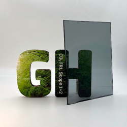 Rundt glas, 6mm Hrdet glas med poleret kanter