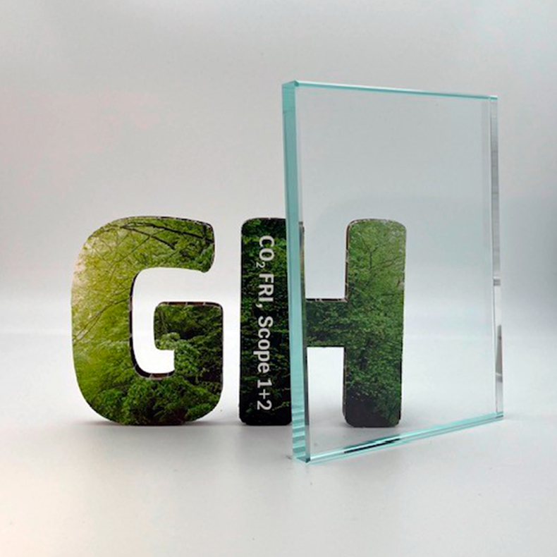 15mm Hrdet glas med poleret kant