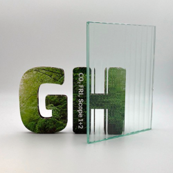 11.6mm Rillet Hrdet Lamineret med poleret kanter