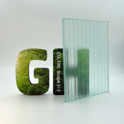 11.6mm Rillet Hrdet Lamineret med poleret kanter