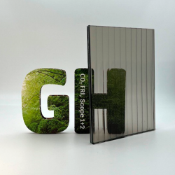 11.6mm Rillet Hrdet Lamineret med poleret kanter