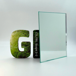 Rundt spejl, 6mm badevrelsespejl p ml med poleret kant 