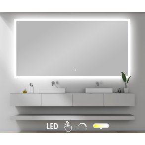 Firkantet spejl Mie 2