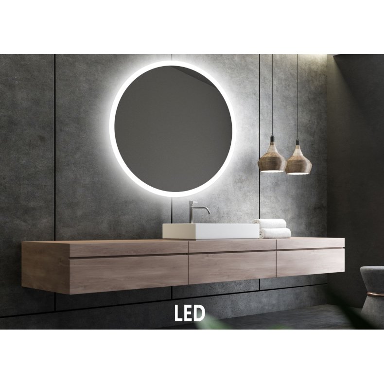 Rundt spejl Sandra 1