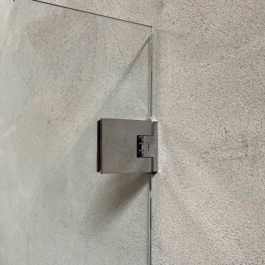 Brusedør med Flamea+ beslag