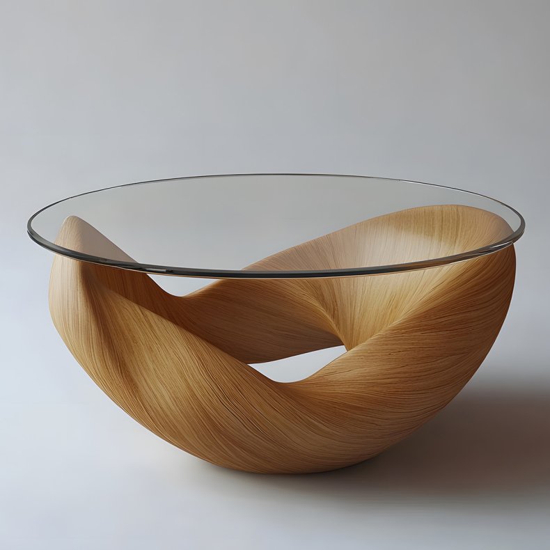 Rundt glas, 6mm Hvid/Sort Matelac med poleret kant