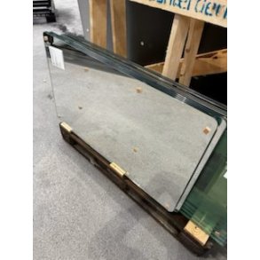 6 mm spejl med radius 25 mm i alle hj�rner, 1000 x 600 mm