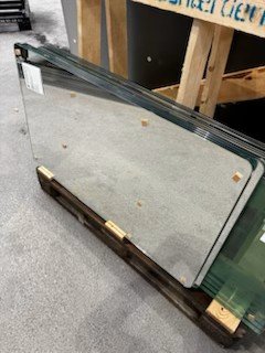 6 mm spejl med radius 25 mm i alle hj�rner, 1000 x 600 mm