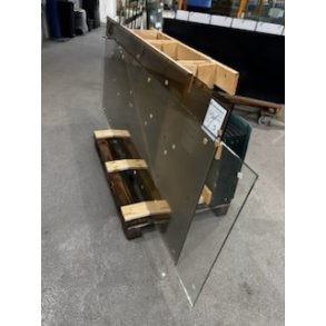 8 mm glas til brusev�g med Clearshield 769 x 2330