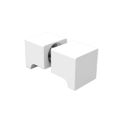 Knop til brusedr firkantet